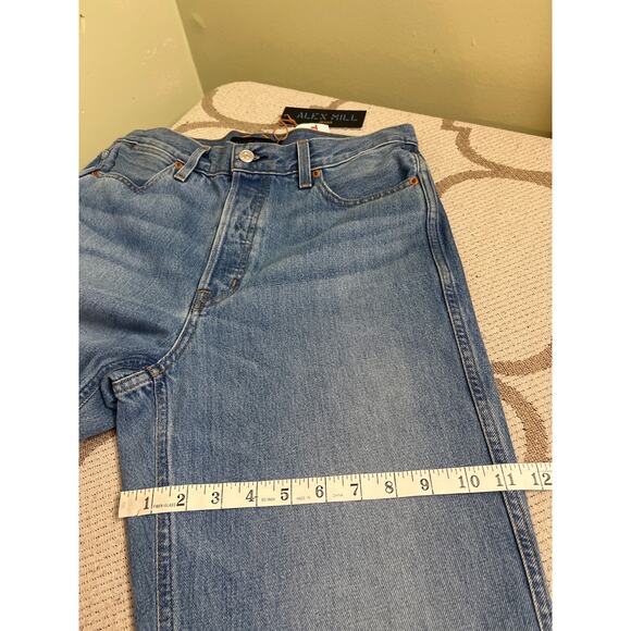 Alex Mill Carla High Rise Straight Jean, Vintage Light Wash, size 29, MSRP $225 - Picture 10 of 12